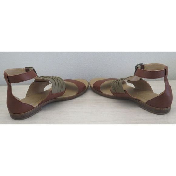 Timberland A25CF Women's Sz 7 Olive Green Cherrybrook Ankle Strap Sandals - Picture 6 of 12